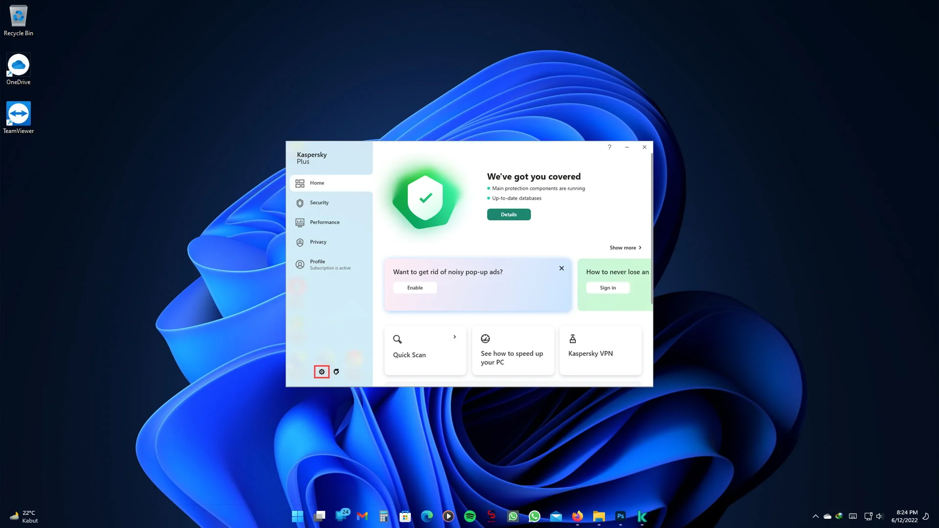 [ DIGITAL ] Antivirus Kaspersky Plus 1 Device - Image 3